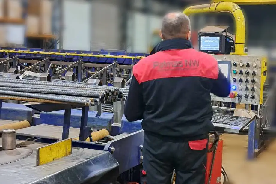 Palmas NW team at work in a production plant